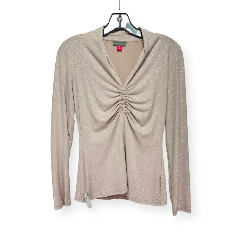 Women's Blouse with Peter Pan CollarTop Long Sleeve By Vince Camuto  Size: Xs